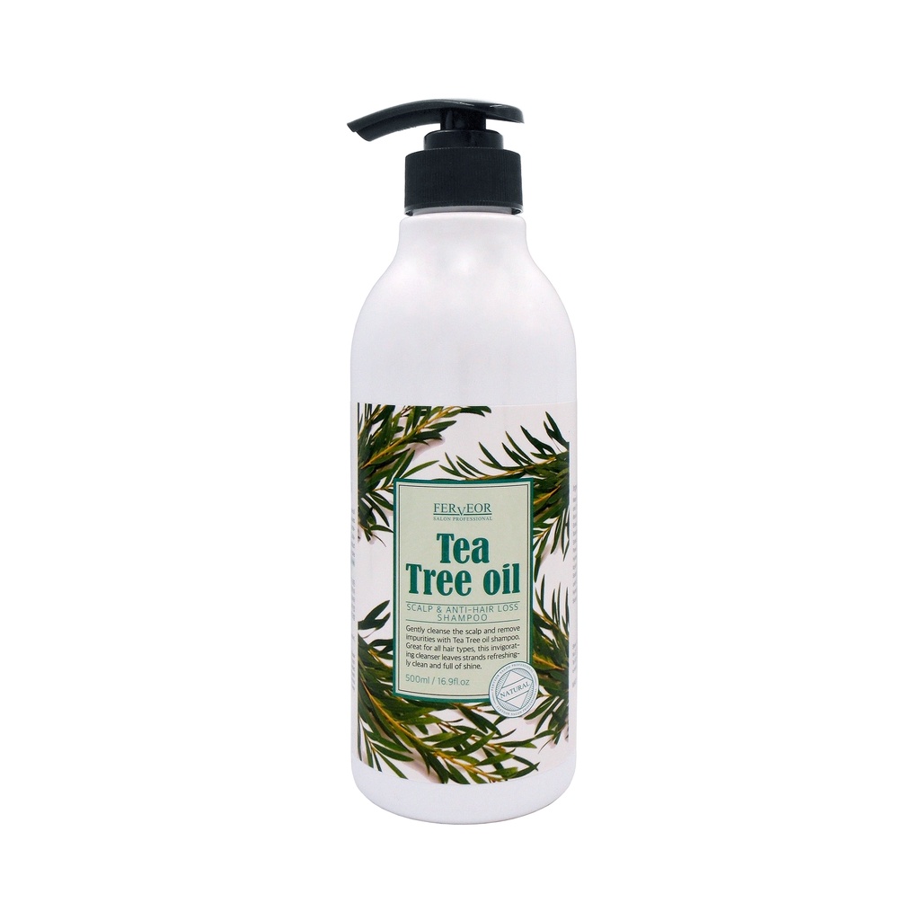 Ferveor Shampoo/Conditioner 500ml/1000ml - Tea Tree Shampoo / 500ml